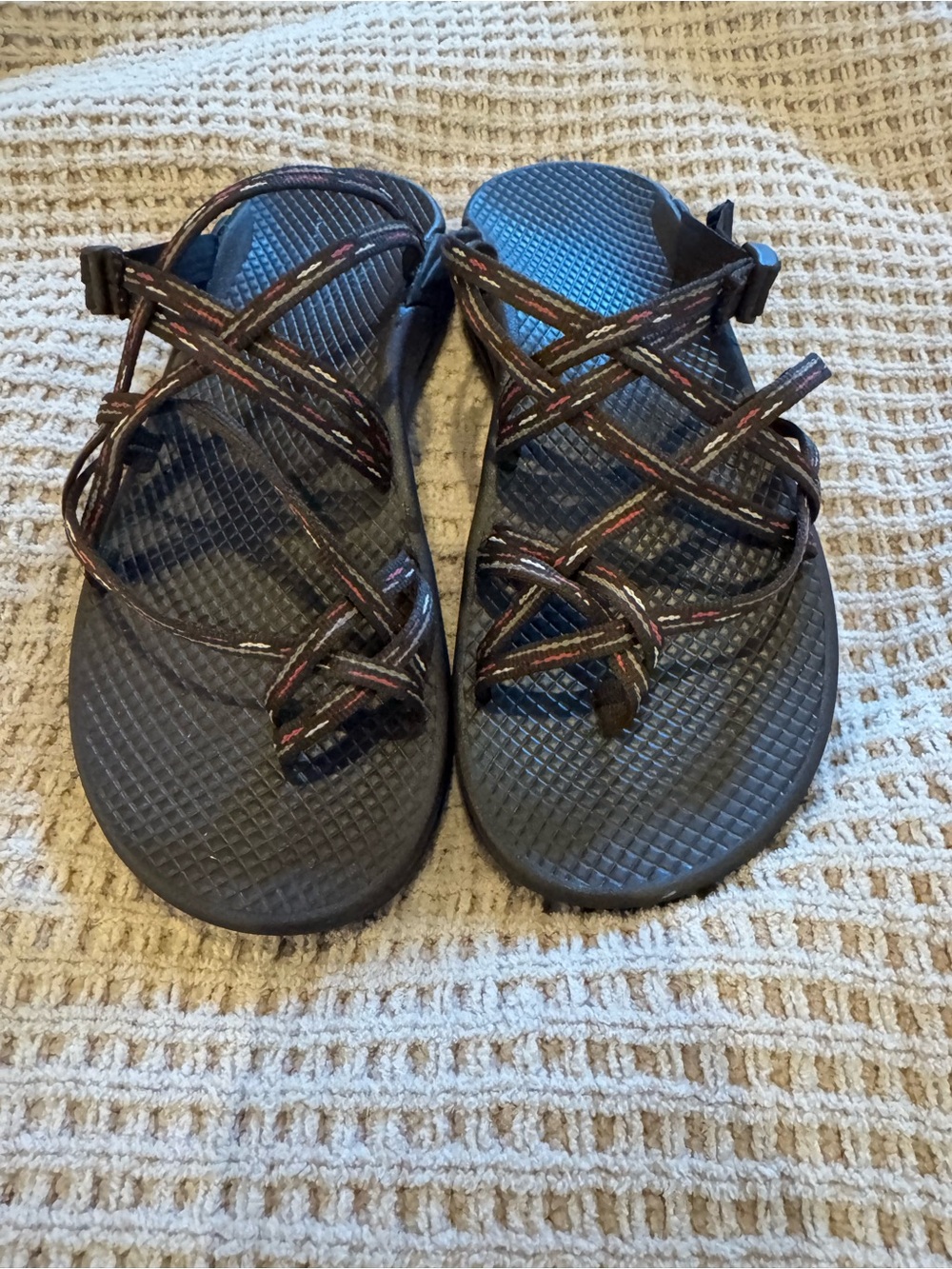 Chaco Z/2 Classic Athletic Sandals Women's Size 8 Brown Straps